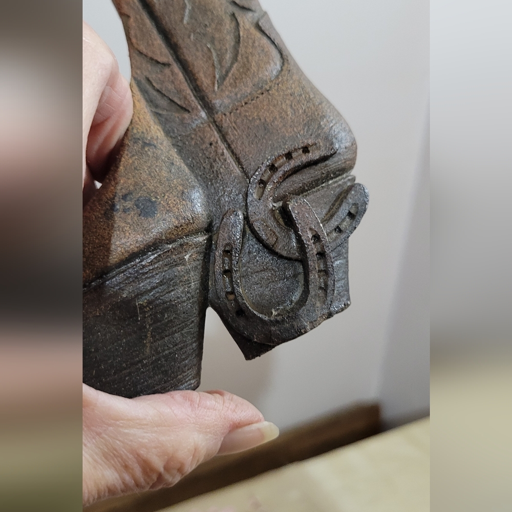 Rustic Western Boot Wall Decor - Picture 4 of 5